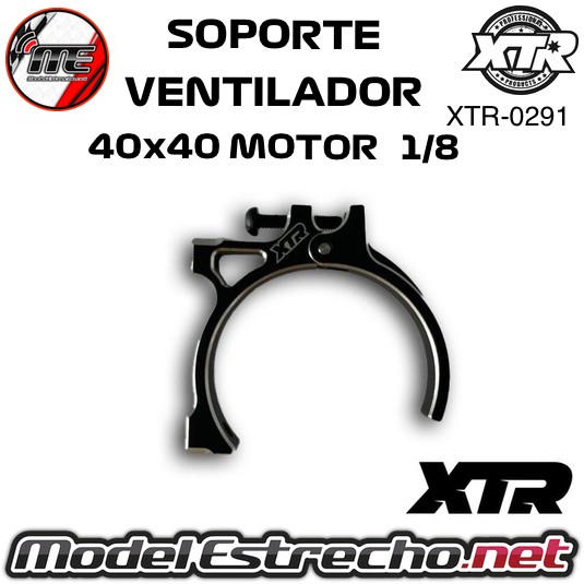 SOPORTE VENTILADOR 40x40 MOTOR 40M XTR  Ref: XTR-0291