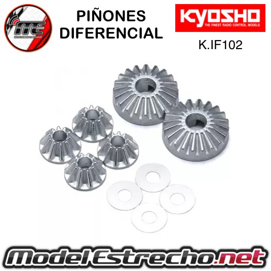 PIÑONES DE DIFERENCIAL KYOSHO INFERNO MP7.5 NEO  Ref: K.IF102
