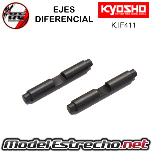 EJES DE SATELITES DE DIFERENCIAL KYOSHO INFERNO MP9-MP10 (2U.)  Ref: K.IF411
