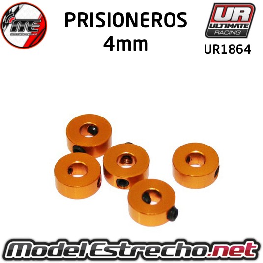 PRISIONERO 4mm DORADO (5U.)  Ref: UR1864