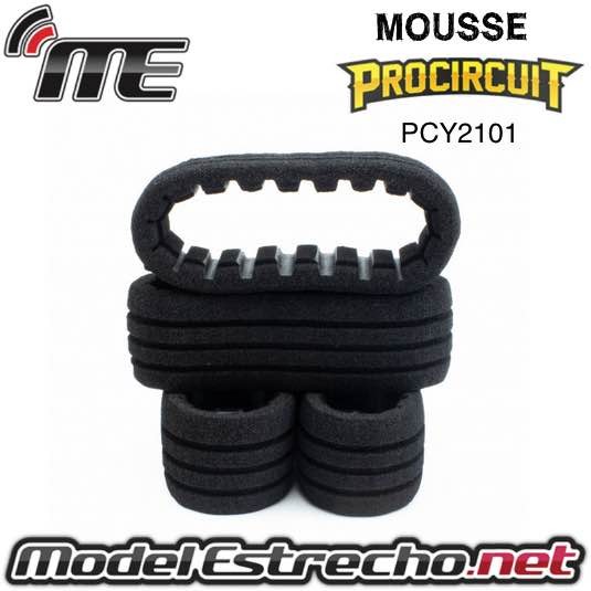 MOUSSE PROCIRCUIT CLOSED CELL V2 NEGRO (4U.)   Ref: PCY2101