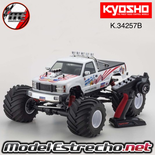 KYOSHO USA-1 VE 1/8 4WD READYSET EP TORX8-BRAINZ8 ESC  Ref: K.34257B