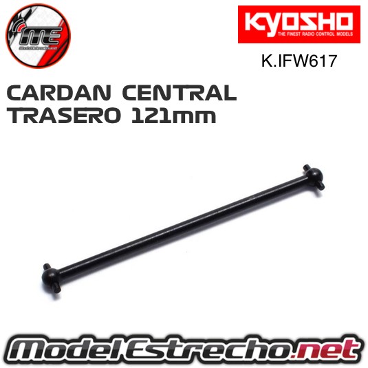 CARDAN CENTRAL TRASERO ( 121mm ) KYOSHO INFERNO MP10 K.IFW617