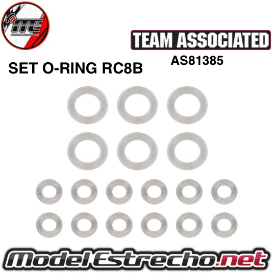 O-RING DIFERENCIAL ASSOCIATED RC8B AS81385