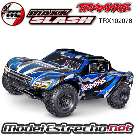 TRAXXAS MAXX SLASH 6S SHORT COURSE TRUCK AZUL  TRX102076-4BLUE