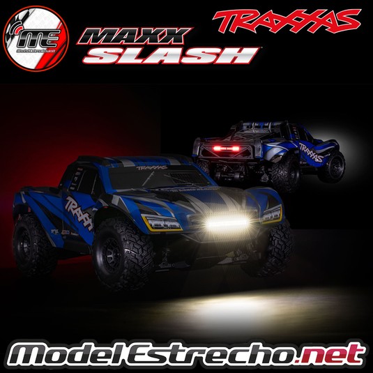 TRAXXAS MAXX SLASH 6S SHORT COURSE TRUCK ROCK & ROLL TRX102076-4RNR