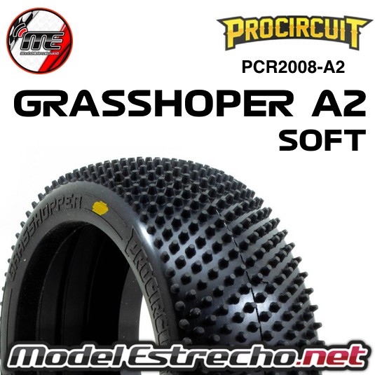 GRASSHOPER V4 BUGGY A2 SOFT DESPEGADAS PROCIRCUIT PCR2008-A2