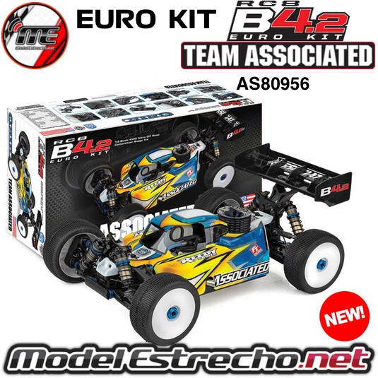 TEAM ASSOCIATED RC8B4.2 TEAM KIT 1/8 NITRO BUGGY EURO EDITION AS80956