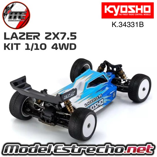 KYOSHO LAZER ZX7.5 4WD 1:10 BUGGY KIT K.34331B