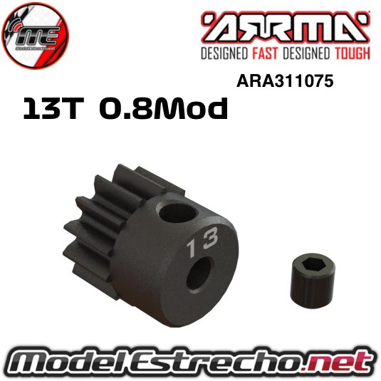 PIÑON MOTOR 13T 0.8Mod ARRMA ARA311075