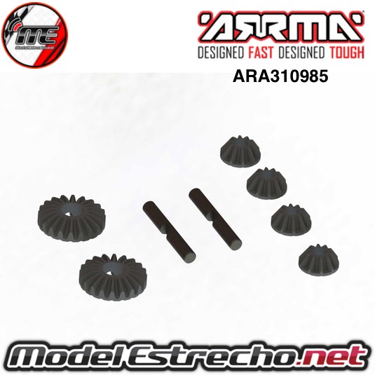 PLANETARIOS Y SATELITES DIFERENCIAL 29mm ARRMA ARA310985