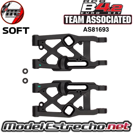TRAPECIO TRASERO SOFT ASSOCIATED RC8B4.2 AS81693